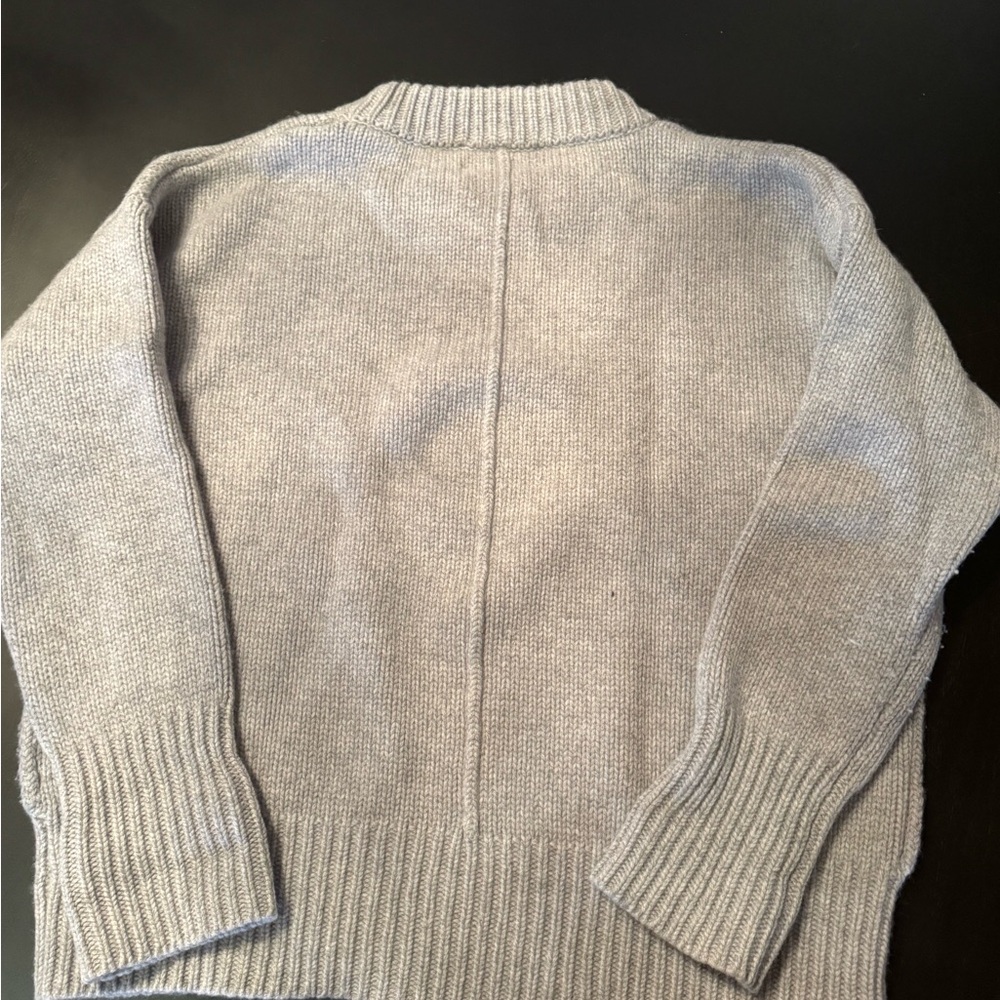 La Ligne Grey Chunky Sweater